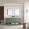 James Martin Vanities Breckenridge 72in Double Vanity, Smokey Celadon w/ 3 CM Arctic Fall Top 330-V72-SC-3AF - alternate 5